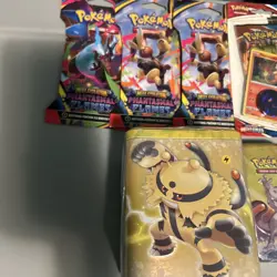 Lot Of Pokemon Tins And Packs - Image 4