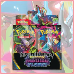 Pokemon TCG: Mega Evolution Phantasmal Flames Booster Box ME02 H - Image 1