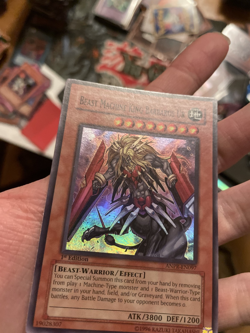 1x Yu-Gi-Oh! Beast Machine King Barbaros Ur - ANPR-EN097 - Super - 1st Ed - NM - Image 1