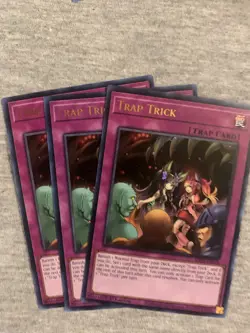 3x Trap Trick 1st Edition Ultra Rare RA03-EN078 Yu-Gi-Oh! - Image 1