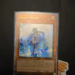 YuGiOh! Effect Veiler (Quarter Century Secret Rare) RA01-EN003 25th Anniversary - Image 1