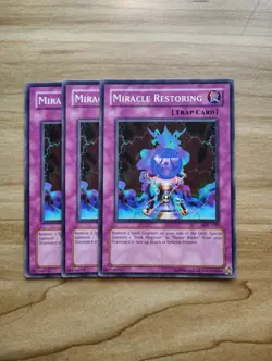 Yu-Gi-Oh! - Miracle Restoring 3X - Full Playset - Image 1