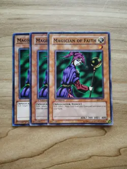 Yu-Gi-Oh! - Magician Of Faith 3X - Complete Playset - Image 1