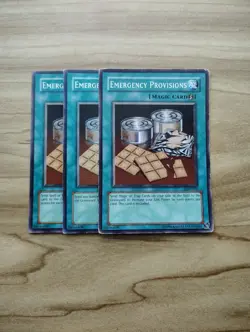 Yu-Gi-Oh! - Emergency Provisions 3X - Full Playset - Image 1