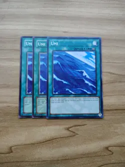 Yu-Gi-Oh! - Umi 3X - Full Playset - Image 1