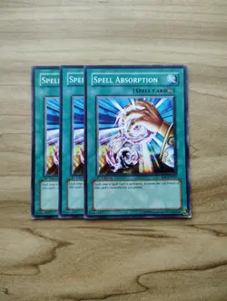 Yu-Gi-Oh! - Spell Absorption 3X - Full Playset - Image 1