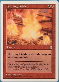 Burning Fields Portal Three Kingdoms PLD Red Common CARD (234872) ABUGames - Image 1