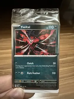 PAIR ✅ SEALED Pokemon TCG - Yvetal + Suicune - EB Games Stamped Promo Card - Image 2