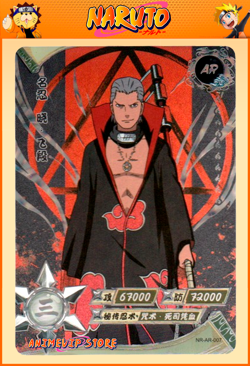 Hidan | NR-AR-007 (SILVER) | Card/Carte Naruto Kayou Collection - Image 1