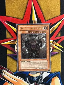 FOTB-EN021 Sky Scourge Enrise Ultimate Rare UNL Edition LP EURO Yugioh Card - Image 1