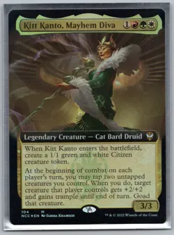 Kitt Kanto, Mayhem Diva (Extended Art) FOIL - Commander: Streets of New Capenna - Image 1