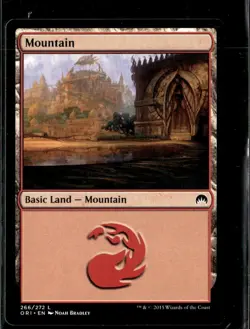 MTG Mountain 266/272 Magic Origins Land Lot 5 LP - Image 1