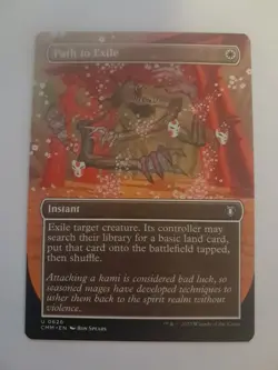 Path to Exile Borderless NM/M Magic the Gathering Commander Masters MTG - Image 1