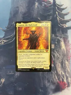 MTG Sauron, The Dark Lord/ LTR/ Mythic Rare/ Nm-Mint - Image 1