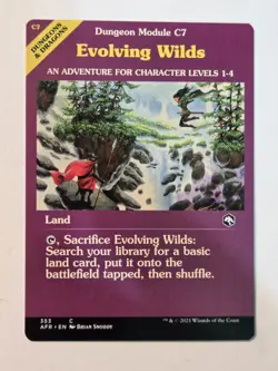 MTG Evolving Wilds AFR 353 Regular Common - Image 2