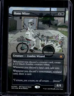 2025 Magic MTG Aetherdrift Bone Miser Special Guests #0087 - Image 1