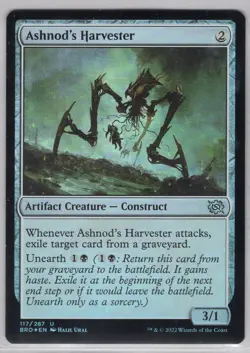 1x Ashnod's Harvester *Foil* - The Brothers' War - Near Mint - Image 1