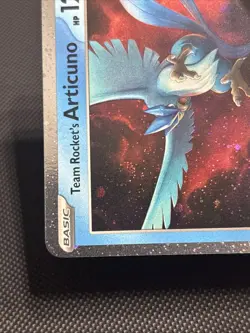 *SWIRL* Team Rocket's Articuno - Cosmos Holo Promo Pokemon Card DRI 051/182 - Image 2