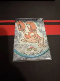 🔥 2000 Topps Chrome Pokemon Cards - Series 2 - Krabby #98 - Image 1
