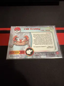 🔥 2000 Topps Chrome Pokemon Cards - Series 2 - Krabby #98 - Image 2