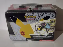 Pokemon TCG Celebrations 25th Anniversary Collectors Chest Lunch Box Tin Sealed 820650809415 - Image 1
