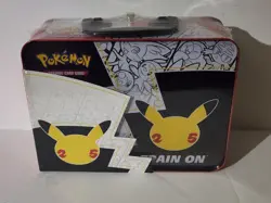 Pokemon TCG Celebrations 25th Anniversary Collectors Chest Lunch Box Tin Sealed 820650809415 - Image 3