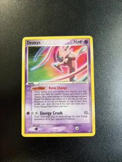 Pokemon TCG Deoxys Regular Card Attack Forme 17/107 - Image 1