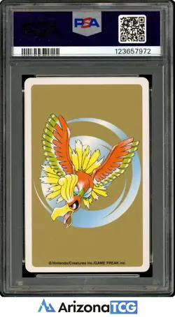 Pokemon 2000 Ho-Oh Ace Of Spades #250 Pokemon Gold P/C Japanese PSA 7 - Image 2