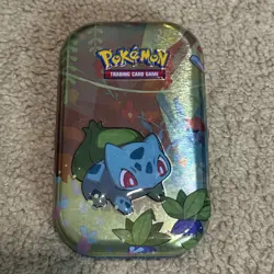 Pokemon Kanto Friends Mini Tins - Eevee and Bulbasaur *EMPTY* - Image 3