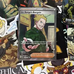 Lt Surges Bargain 170/132 Mega Evolutions Pokemon Card [Mint] - Image 1