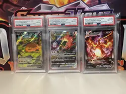 PSA 8 Pokemon Charizard UPC SWSH Promo Set 260 V 261 VMAX 262 VSTAR Fresh Grade - Image 1