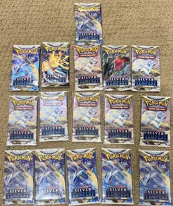 Evolving Skies Fusion Strike Team Up Silver Tempest Sun & Moon 124 Booster Packs - Image 5