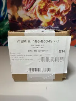 Pokemon TCG: Scarlet & Violet Paldea Evolved SV02 (6) Booster Box Sealed Case - Image 1