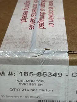 Pokemon TCG: Scarlet & Violet Paldea Evolved SV02 (6) Booster Box Sealed Case - Image 3