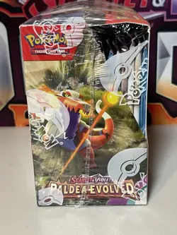 POKEMON TCG SWORD SHIELD SWSH PALDEA EVOLVED FACTORY SEALED 36 PACK BOOSTER BOX - Image 2