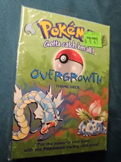 Wizards of the Coast 1999 Pokemon Overgrowth Theme Deck, Factory Sealed - Image 1