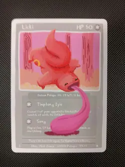 Pokepu Season 2 Licki Lickitung Pokemon Fan Art Mick Junco Artist - Image 1