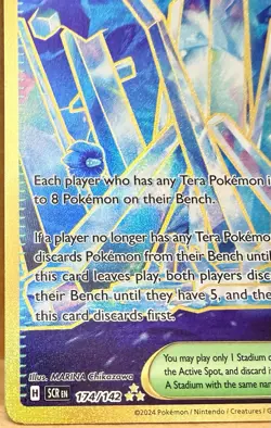 Area Zero Underdepths 174/142 SV07: Stellar Crown Hyper Rare Holo Pokemon TCG - Image 3