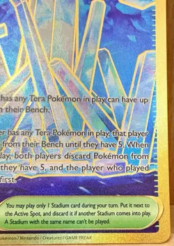 Area Zero Underdepths 174/142 SV07: Stellar Crown Hyper Rare Holo Pokemon TCG - Image 4