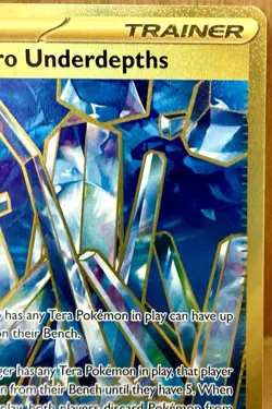 Area Zero Underdepths 174/142 SV07: Stellar Crown Hyper Rare Holo Pokemon TCG - Image 5