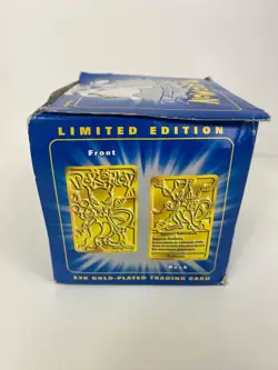 150 MEWTWO Pokemon Limited Edition 23K Gold Plated Trading Card in box - Image 3