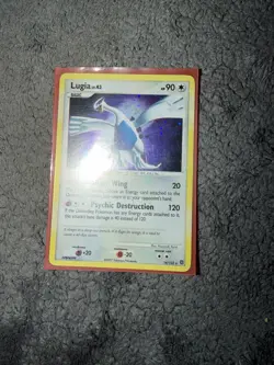Lugia LV. 43 Pokemon Holo Rare Card 14/132 Secret Wonders Series Vintage Card - Image 1
