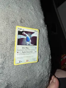 Lugia LV. 43 Pokemon Holo Rare Card 14/132 Secret Wonders Series Vintage Card - Image 3