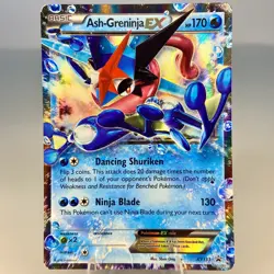 Ash Greninja EX - XY133 Black Star Promo Card Pokemon TCG Lightly Played - Image 1