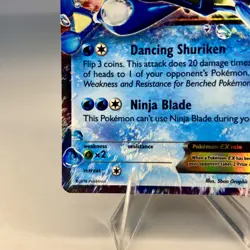 Ash Greninja EX - XY133 Black Star Promo Card Pokemon TCG Lightly Played - Image 4