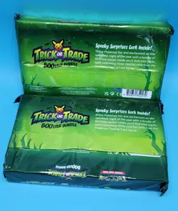 New Sealed 2023 Pokemon BOOster Bundle Trick or Trade Cards 50 Pack Lot of 2 - Image 3