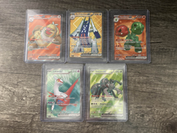2024 Pokemon Surging Sparks Full Art Card Lot (17) - Includes #219 Pikachu FA - Image 4