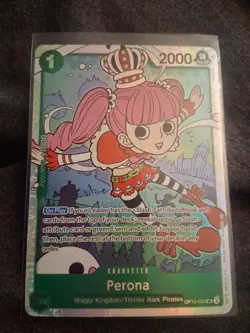 Perona OP12-034 SR Legacy of the Master One Piece Card Game English - Image 1