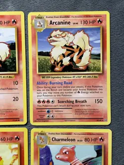 Pokemon Cards Lot XY Evolutions Pikachu Charmander Charmeleon Rare Arcanine + - Image 4