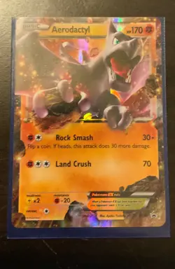 Pokemon TCG Aerodactyl-EX XY97 Holo Promo Card 2016 NM or Better - Image 1